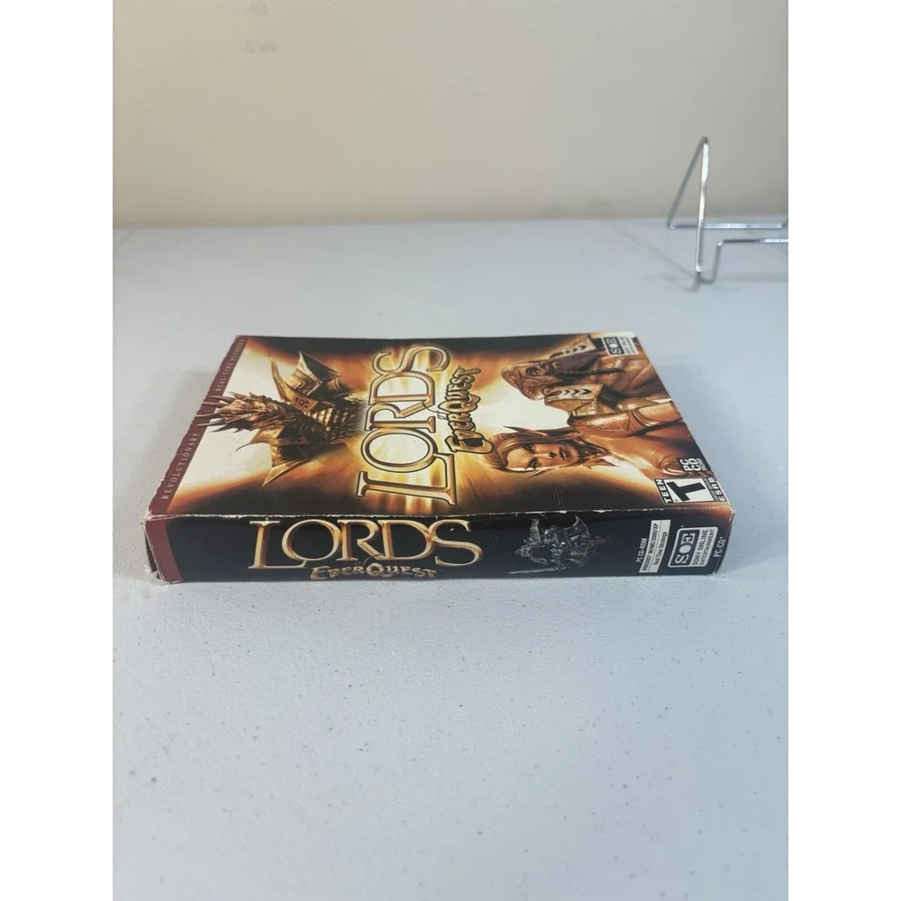 Lords of EverQuest (PC 2003) Small Box PC GAME Great Condition. Complete/Poster